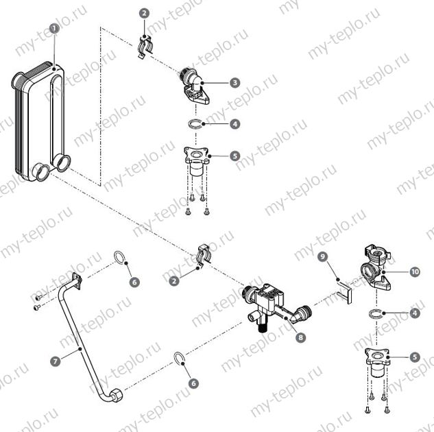 расширительный бак Navien Deluxe 30K
