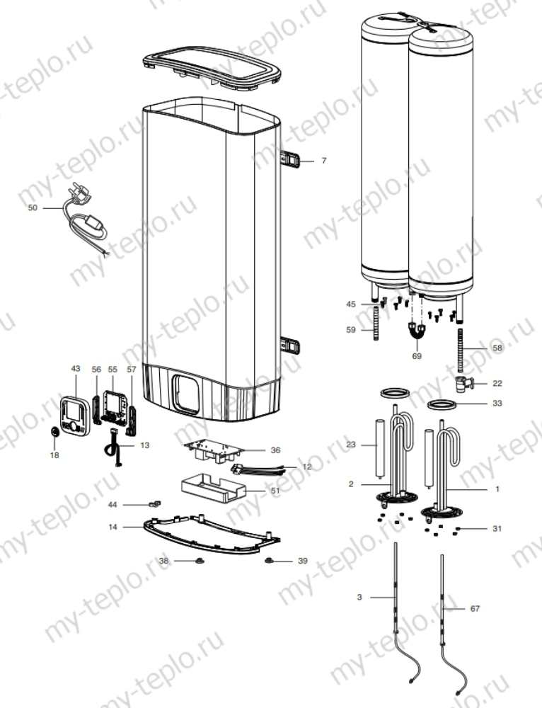 Запчасти Ariston ABS VELIS EVO QH купить в Самаре