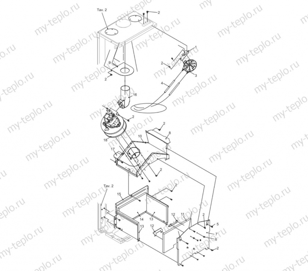 Запчасти для котла Electrolux Basic X 24 Fi купить в Самаре